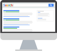 Search engine results page example